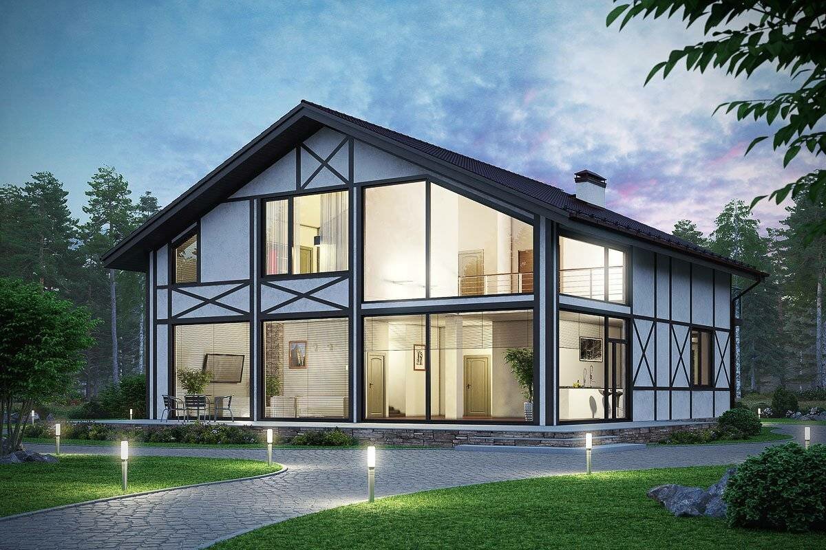 Преимущества каркасных домов с панорамными окнами a6112730ce5662c4e16da3f05615ed14 - Преимущества каркасных домов с панорамными окнами